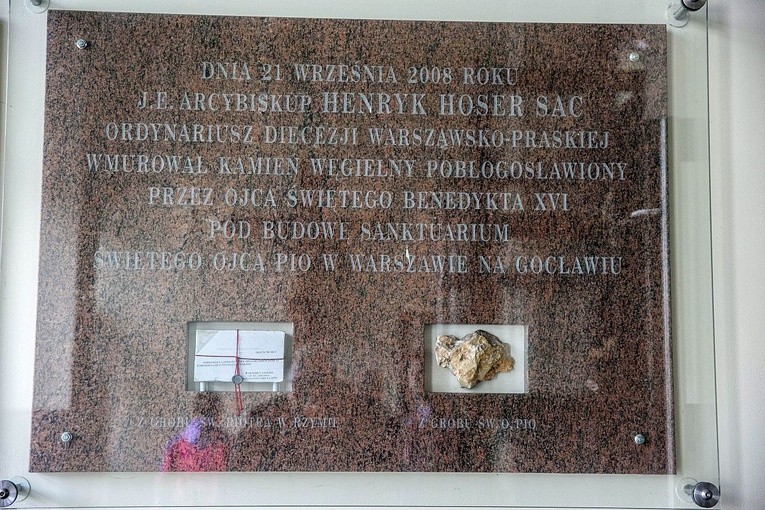 Nowe sanktuarium św. o. Pio na Gocławiu