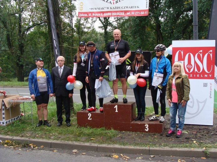 Wyścigi rowerowe niezrzeszonych w Zabrzu