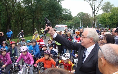 Wyścigi rowerowe niezrzeszonych w Zabrzu