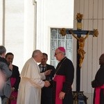 Zdjęcia ze spotkania z papieżem Franciszkiem