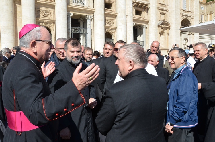 Zdjęcia ze spotkania z papieżem Franciszkiem