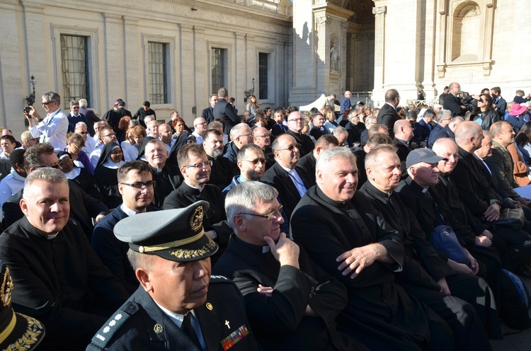 Zdjęcia ze spotkania z papieżem Franciszkiem