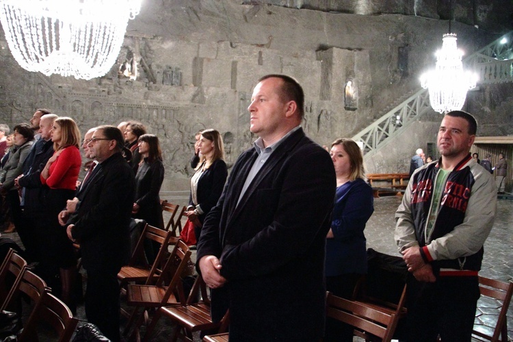 Spotkanie instytucji albertyńskich w Kopalni Soli w Wieliczce