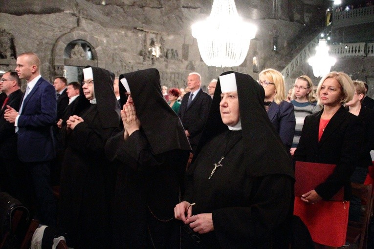 Spotkanie instytucji albertyńskich w Kopalni Soli w Wieliczce