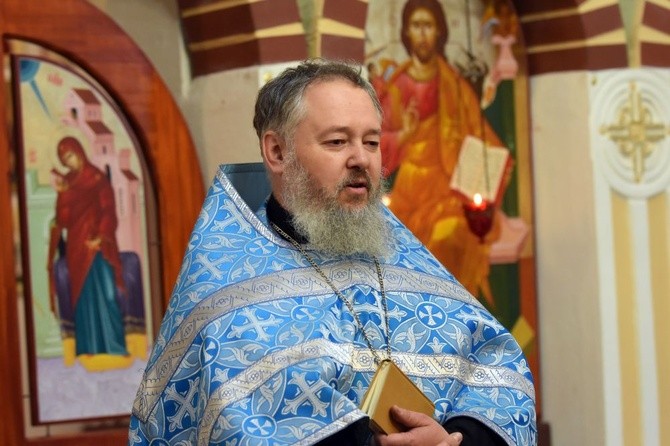 Modlitwa o pokój w cerkwi św. Mikołaja