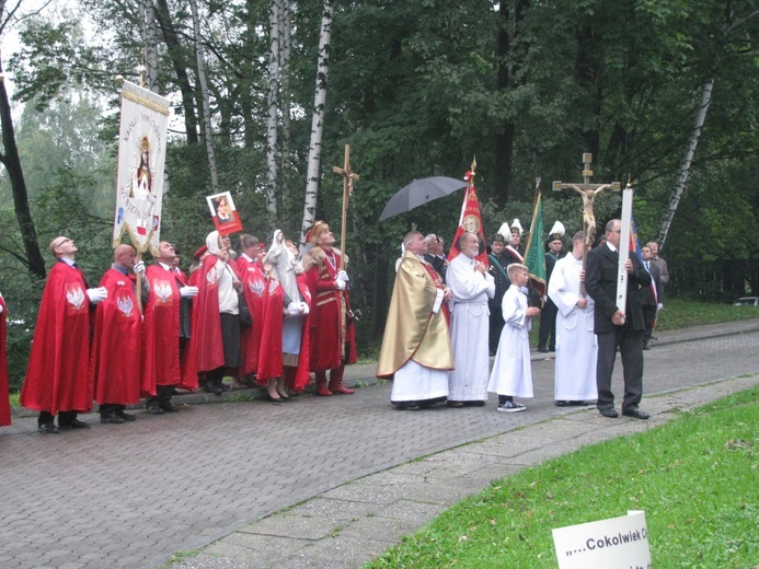 Poświęcenie figury Chrystusa Króla w Ustroniu-Zawodziu