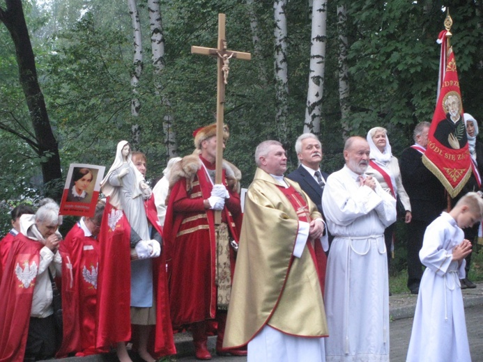 Poświęcenie figury Chrystusa Króla w Ustroniu-Zawodziu