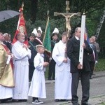 Poświęcenie figury Chrystusa Króla w Ustroniu-Zawodziu