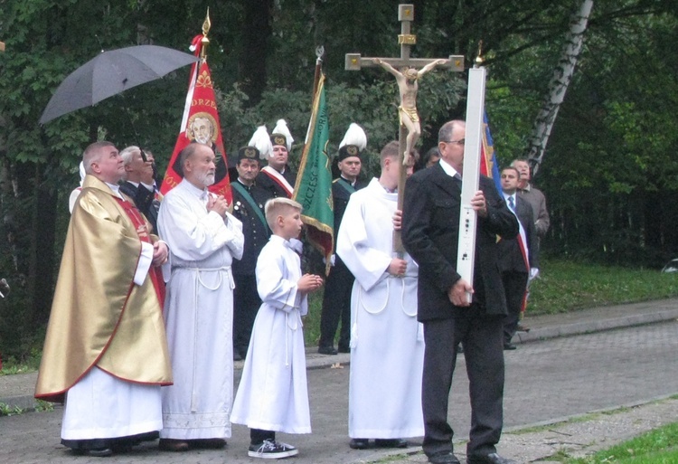 Poświęcenie figury Chrystusa Króla w Ustroniu-Zawodziu