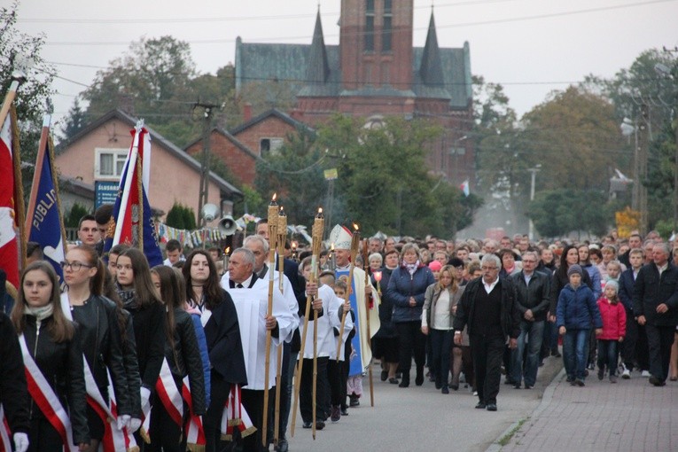 Matka Boża w parafii w Postoliskach