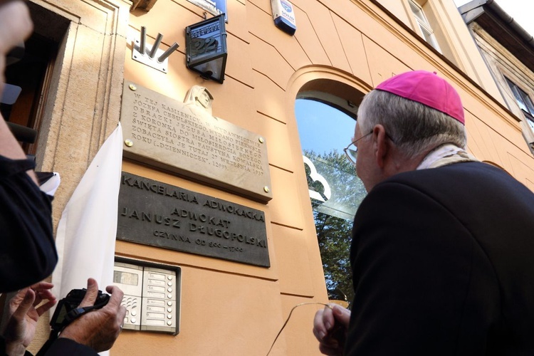 Tablica pamiątkowa przy ul. Szewskiej 22