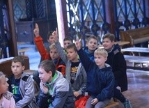 Ministranci i deesemki z Mielca w Skrzyszowie