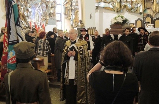 Pogrzeb śp. Stanisława Gduli w Bielsku-Białej