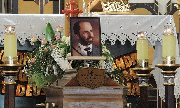 Msza św. w intencji śp. Stanisława Gduli była sprawowana w kościele NMP Królowej Polski w Bielsku-Białej