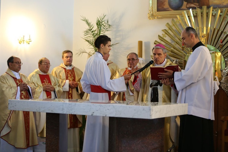 Poświęcenie kościoła w Nietulisku Dużym 