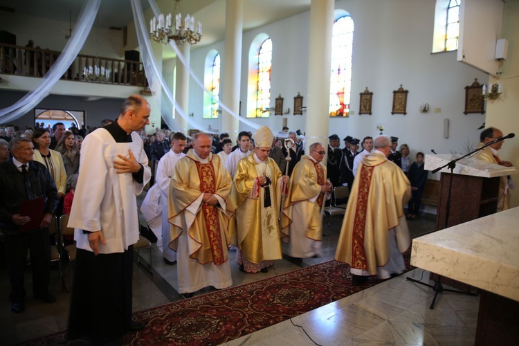 Poświęcenie kościoła w Nietulisku Dużym 