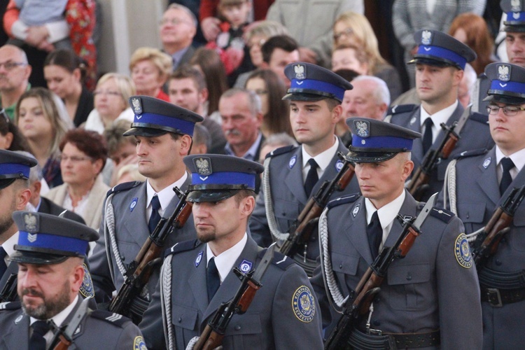 Policjanci w Dąbrowie Tarnowskiej