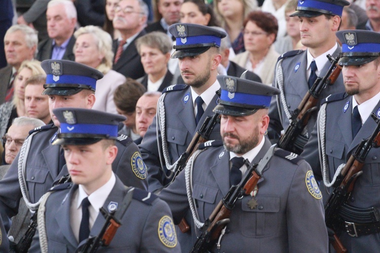 Policjanci w Dąbrowie Tarnowskiej