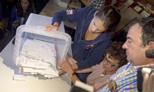 Kataloński bp Novell zagłosował w referendum w Katalonii
