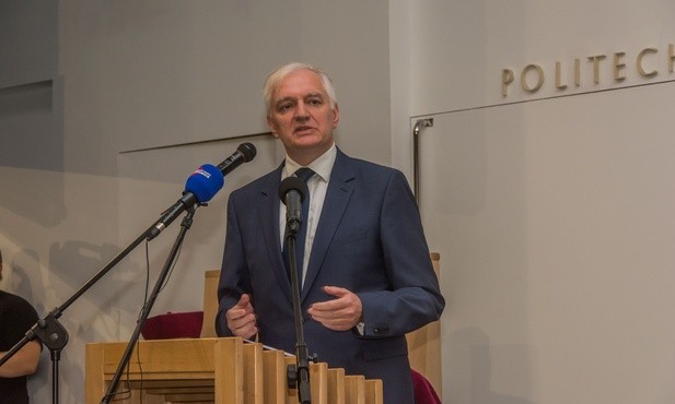 J. Gowin "dumny, że szkolnictwo wyższe uczci 100-lecie niepodległości reformą"