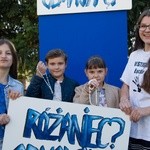 Różaniec z młodymi w Łącku