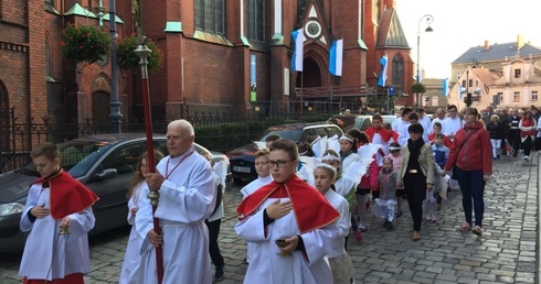 Archanioł Michał w wałbrzyskiej kolegiacie