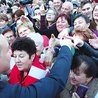 Po części oficjalnej Andrzej Duda poszedł do mieszkańców miasta. 