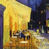 Arles Night Café – kadr z filmu „Twój Vincent”.