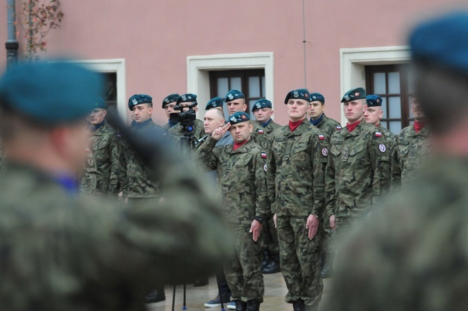 Ministrowie obrony narodowej Polski, Litwy i Ukrainy w Lublinie