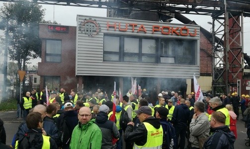Huta Pokój budzi niepokój 