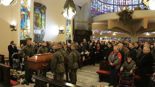 Pogrzeb płk. Zbigniewa Lazarowicza ps. "Bratek"