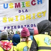 Tegoroczny Marsz Przedszkolaka wyruszył pod hasłem "Uśmiech dla Świdnicy"