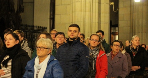 Modlitwa za uchodźców w Krakowie