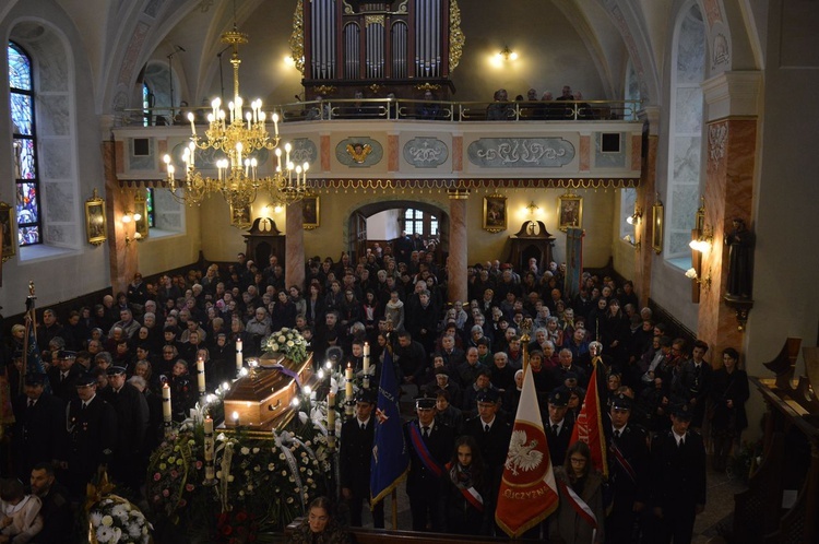 Pożegnanie ks. Franciszka Trutego 