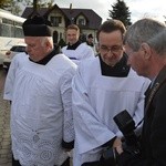 Pożegnanie ks. Franciszka Trutego 