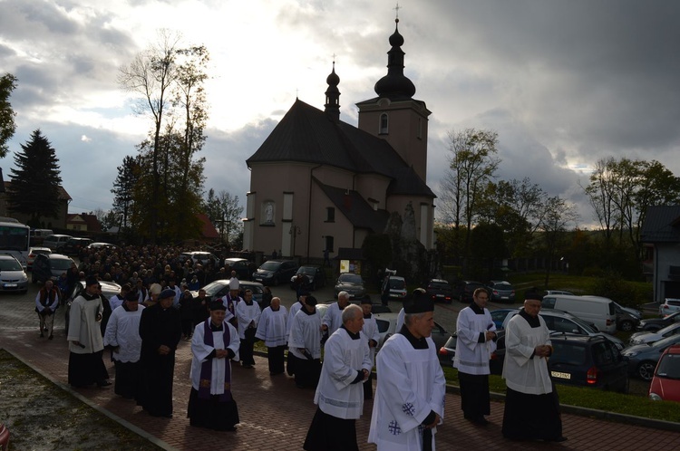 Pożegnanie ks. Franciszka Trutego 