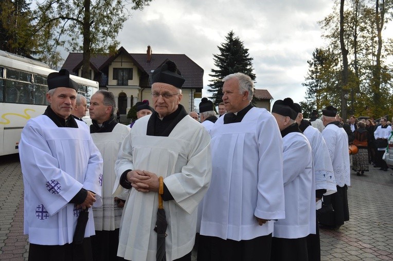 Pożegnanie ks. Franciszka Trutego 
