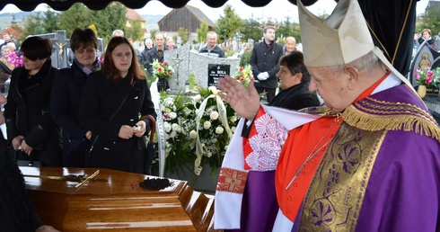 Pożegnanie ks. Franciszka Trutego 