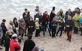 Różaniec do Granic na plaży w Ustce