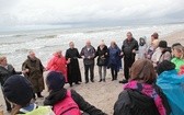 Różaniec do Granic na plaży w Ustce