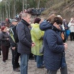 Różaniec do Granic na plaży w Ustce