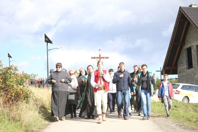 Różaniec do Granic na Trzycatku w Jaworzynce