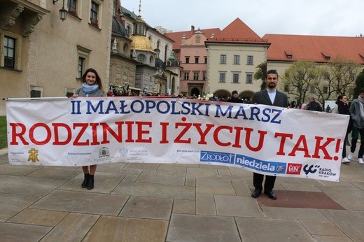 II Małopolski Marsz "Rodzinie i Życiu Tak!"