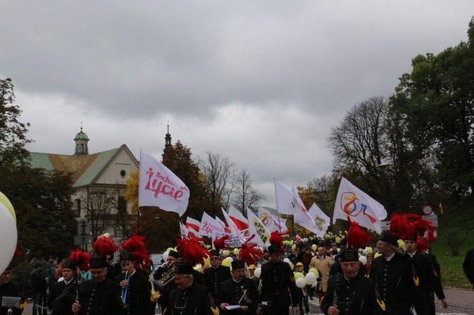 II Małopolski Marsz "Rodzinie i Życiu Tak!"