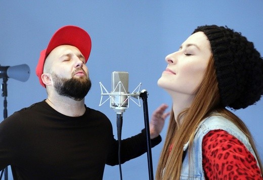 Na planie teledysku Arkadia