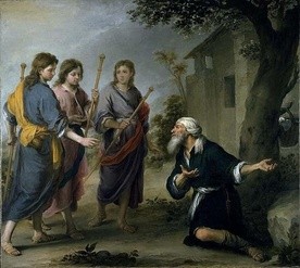 Murillo, Abraham i trzej aniołowie