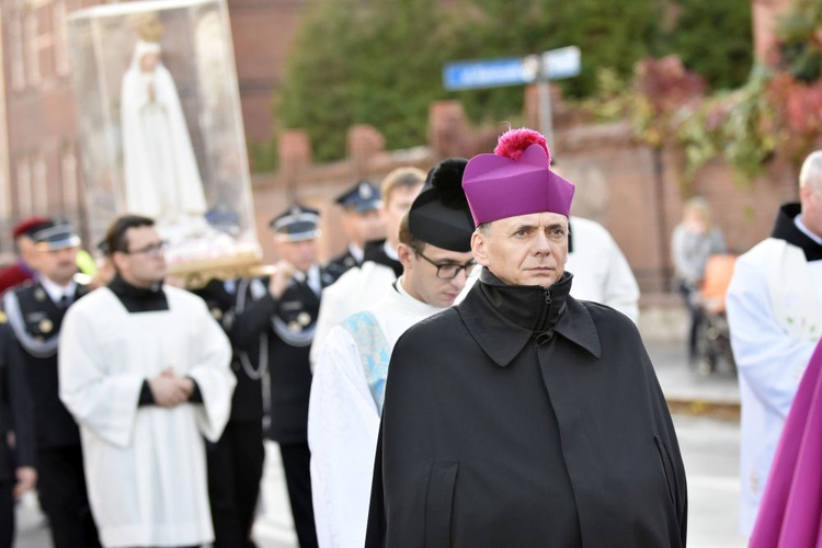 Ostatnia procesja fatimska z parafii pw. św. Andrzeja Boboli