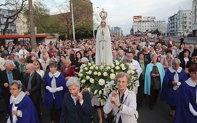 ▲	Tegoroczne zawierzenie Gorzowa Wlkp. Matce Bożej Fatimskiej.