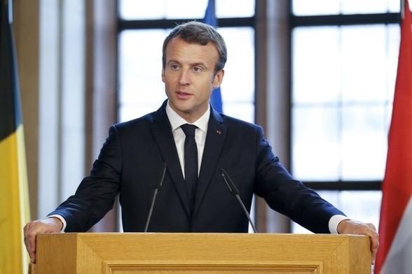 Macron apeluje w Niemczech o koalicję dobrej woli na rzecz Europy