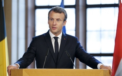 Macron apeluje w Niemczech o koalicję dobrej woli na rzecz Europy